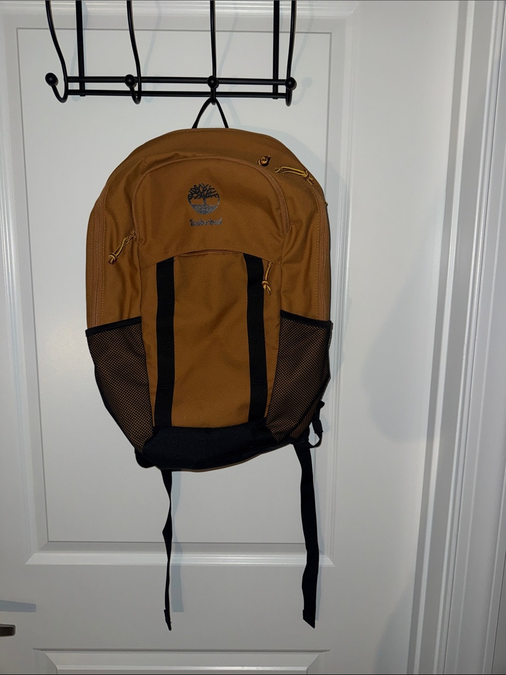 Timberland Brown Backpack with Black Accents